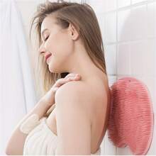 背部按摩器洗滌器帶矽填充至防滑浴缸墊和刷帶腳按摩產品,死皮