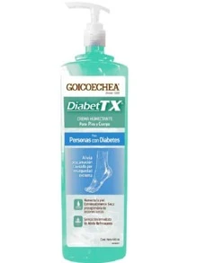 Crema humectante Diabet TX para pies y cuerpo 400 ml - Verde - Ver 1