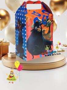 25 Bull Candy Boxes Party Souvenir Bolo Birthday - 彩色 - 查看 1