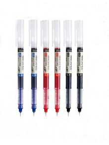 6入組液體滾珠筆 - 藍色 - 查看 4