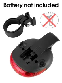 Bicycle Parallel Line Taillight 5 Led Quick Flash 7 Mode Warning Light Cycling Equipment