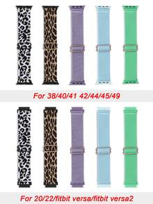 3 chiếc dây đeo đồng hồ đa năng rắn - Nhiều màu - Xem 2