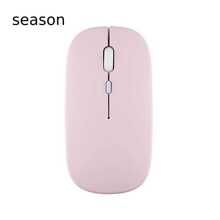 Kit de Teclado con Mouse Inalámbrico Bluetooth Colores - Rosa - Ver 2