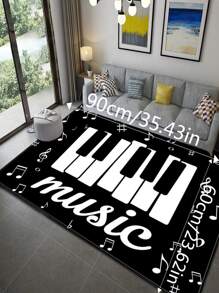 1 pieza con dibujos animados Alfombra para el salón hecho de poliéster para dormitorio cocina & Alfombra de piso - Multicolor - Ver 6