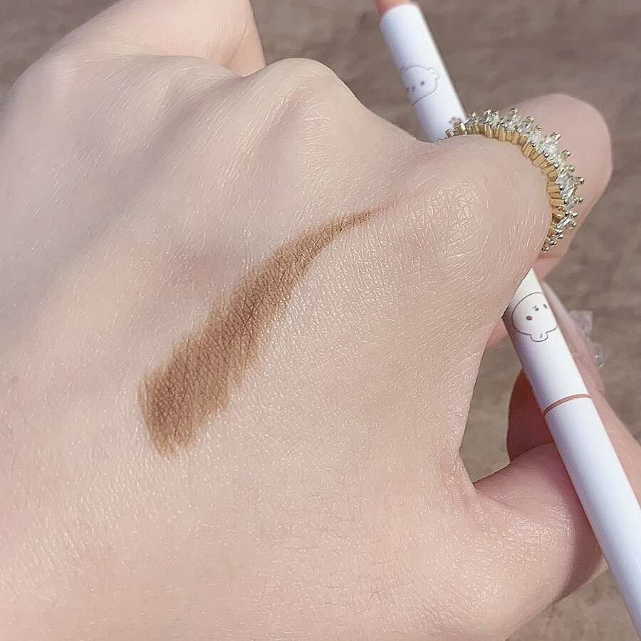 MUGE LEEN Lápiz de cejas triangular - 01 # caqui - Ver 1