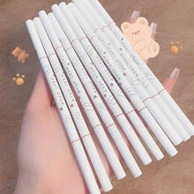 MUGE LEEN Lápiz de cejas triangular - 01 # caqui - Ver 2