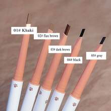 MUGE LEEN Lápiz de cejas triangular - 01 # caqui - Ver 5