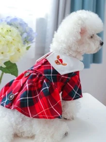 Váy Thú cưng - Đỏ - Xem 4