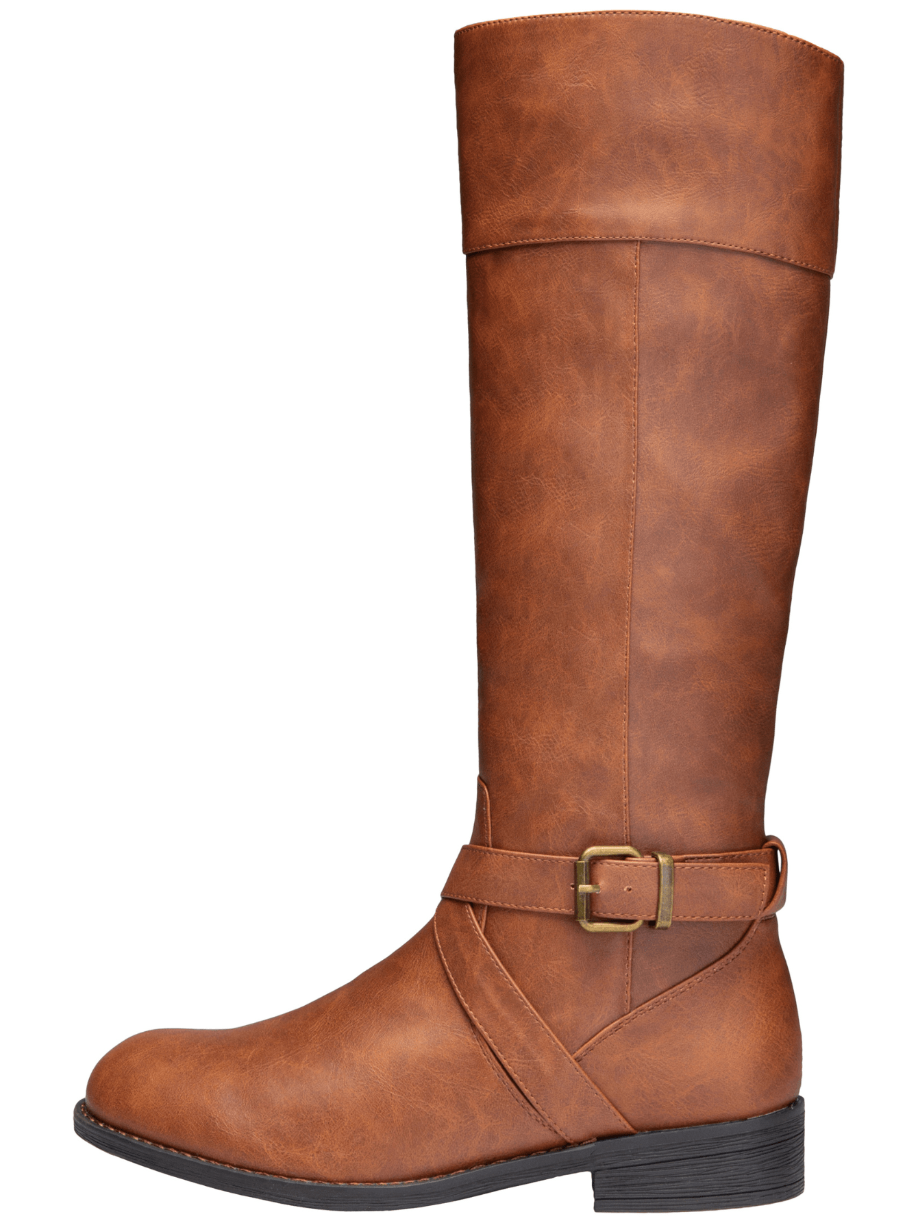 Women's 49 Riding Boots Knee High Boots+Buckle Calf Boot SHEIN USA