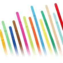 20pcs/pack Newborn Pet Identification Collar With Soft Fur, For Puppy And Kitten - Multicolor - View 5