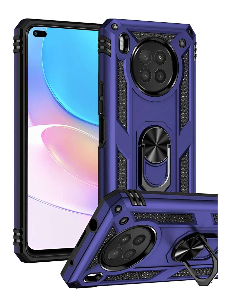 Rugged Use Case For Honor Magic 5 Lite 6 Lite X9 X9B X9A X8 X8B X8A X7 X7b X7A - Blue - View 1