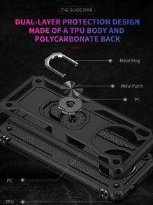 Rugged Use Case For Honor Magic 5 Lite 6 Lite X9 X9B X9A X8 X8B X8A X7 X7b X7A - Blue - View 3