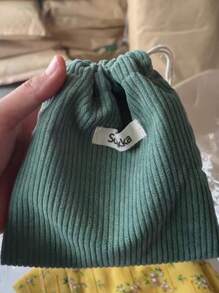 女士實心絨面抽繩式化妝包,可用作手機袋,小型收納袋,旅行組織袋,派對禮品袋,婚禮糖果袋,配件抽繩袋,禮品袋,小禮包,派對袋,糖果袋