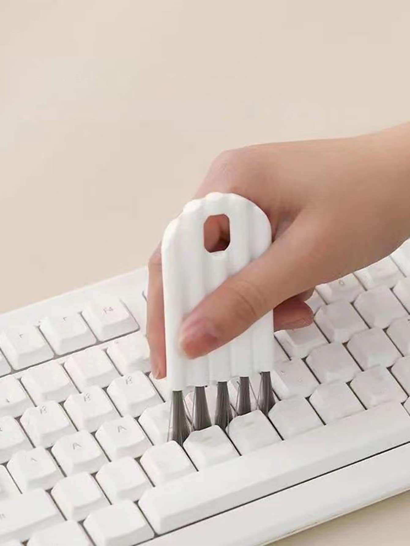 1 pezzo pieghevole Tazza Copertina Spazzola multifunzionale Spazzola pulizia per cucina scanalatura fessura pulizia