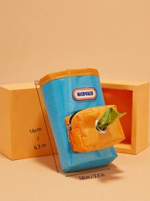 nicovaer 1pc Portable Pet Treat Pouch - Multicolor - View 3