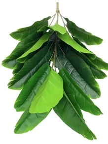 1 件人造热带叶子植物，76 厘米/29.92 英寸 18/21 片叶子装饰性棕榈叶逼真绿色植物，适用于室内家居装饰、情人节、礼物 - 杏色 - 查看 5