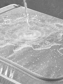 Box. Storage Organizer Closet Blankets Toys Clothes Waterproof - Black and White - View 4