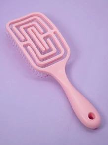 Lược chải tóc rỗng , Mát xa da đầu Lược chải tóc Đối với Gia đình - Hồng - Xem 2