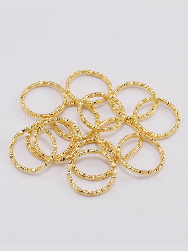 8-20Mm rotondo salto anelli contorto aprire a fessura anelli salto anelli connettore per Gioielli forniture Accessorio DIY