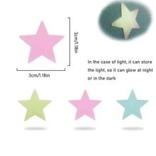 159pcs Luminous Wall Stickers, Glow In The Dark, Stars, Moon, Butterflies, Shooting Stars, Reflection Decals, Switch Decor Stickers (Random Color) Vinyl Decal, For Bedroom Decor, Room Decor Items, For Halloween Decor, Fall Decor, Classroom Decorations, Removable Sticker, Stickers, Wall Decal, Vinyl Decal For Home Decorations, Spring Decoration Items Refresh Your Home, Rama Decoration Stickers Gifts Birthday Graduation
