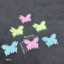 159pcs Luminous Wall Stickers, Glow In The Dark, Stars, Moon, Butterflies, Shooting Stars, Reflection Decals, Switch Decor Stickers (Random Color) Vinyl Decal, For Bedroom Decor, Room Decor Items, For Halloween Decor, Fall Decor, Classroom Decorations, Removable Sticker, Stickers, Wall Decal, Vinyl Decal For Home Decorations, Spring Decoration Items Refresh Your Home, Rama Decoration Stickers Gifts Birthday Graduation