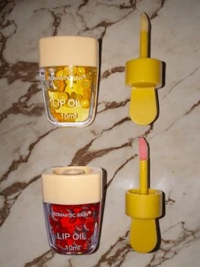 Gloss forma de paleta con aromas frutales seis piezas al azar - Multicolor - Ver 2