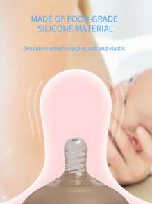 KUNT 1 Miếng 150ML Em bé Silicone Rộng Cái cổ Với Rơm rạ Và Xử lý Đối với Uống rượu Sữa Và Nước , Thích hợp Đối với Sử dụng hàng ngày - màu nâu - Xem 3