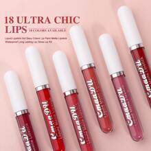 CmaaDu mate impermeable Lápiz labial líquido de larga duración Brillo de labios - 05# - Ver 5