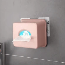 Creative Tissue Box, Tea Table Style, Living Room Napkin Storage Box, Paper Box, Beige - Beige - View 7