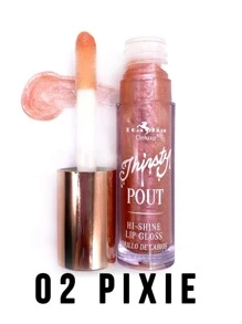 Thirsty Pout Hi-Shine Lip Gloss PIXIE - ITALIA DELUXE - transparente - Ver 1