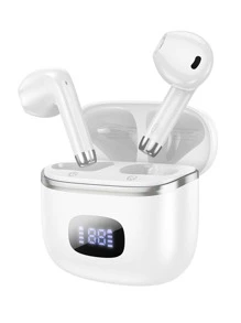 In-ear (Insert) Wireless Earbuds - White - View 1