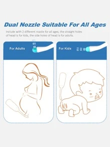 1pc Portable Hand Personal Bidet Sprayer for Toilet