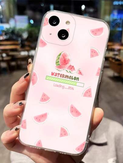 Watermelon Pattern Anti-Fall Phone Case,International Version, Not The Domestic Version