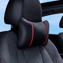 1 pezzo Cuscino in rete di seta ventilata per poggiatesta auto