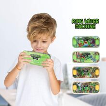 Handheld Water Games, 4 Packs Dinosaur Theme Water Toss Ring Game Aqua Toy Water Ring Game For Kids