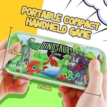 Handheld Water Games, 4 Packs Dinosaur Theme Water Toss Ring Game Aqua Toy Water Ring Game For Kids
