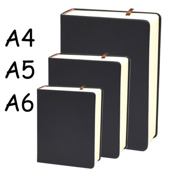 1pc Super Thick Blank Notebook, 660 Pages, Large Sketchbook, Handmade Leather Cover, Blank Inner Pages, Stationery (A4/A5/A6) Back To School