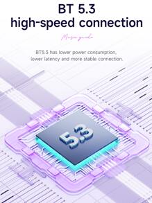 In-ear (Insert) Wireless Earbuds - Purple - View 7