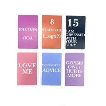 100PCS The Hermit Tarot Messages Oracle Cards English Read Fate Board Game Tarot Playing Card Deck Game Entertainment,Tarot,Tarot Cards,Playing Cards Bulk,Oracle Card,The Hermit Tarot,Oracle Cards Deck - White - View 3