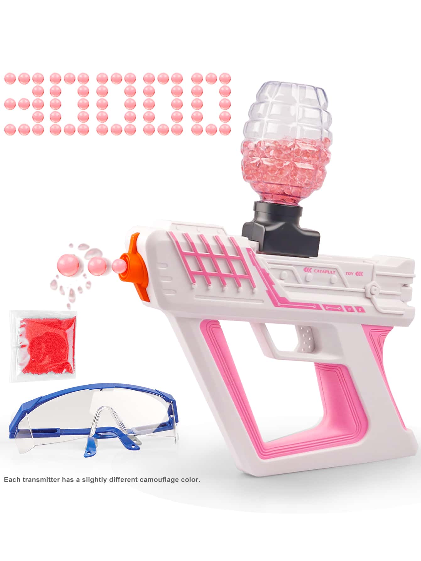 Gel Ball Blaster Gun Kids' Toy - Pink - View 1