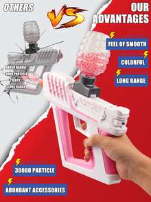 Gel Ball Blaster Gun Kids' Toy - Pink - View 5