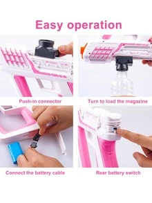 Gel Ball Blaster Gun Kids' Toy - Pink - View 3