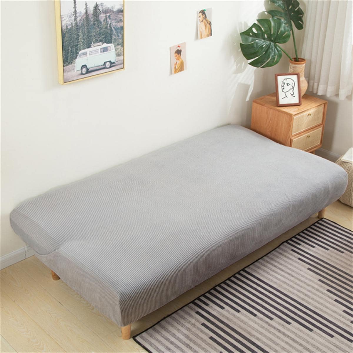 Corn Corduroy Sofa Bed Cover Sofa Cover SHEIN UK