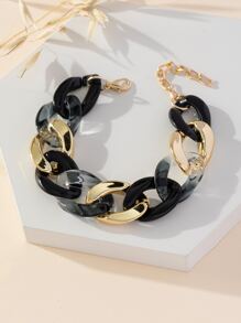 Gelang Rantai - Hitam - View 2