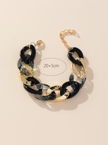 Gelang Rantai - Hitam - View 3
