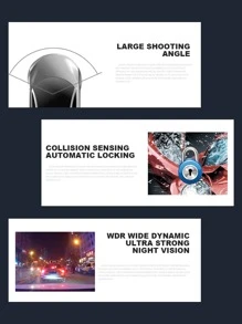 GMAIPOP Dash Cam Dual Lens 3.16inch Car DVR Dash Camera Front And Inside 1080P Wide Angle Carbin Black Box - Black - View 8