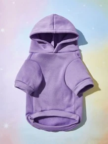 PETSIN 1 件宠物印花运动衫 - 舒适柔软，适合秋季、冬季和早春；非常适合日常时尚、室内休闲、户外散步、家庭出游、季节性活动、节日庆典和可爱的照片拍摄；采用俏皮的宠物印花，提供温暖和有趣的风格。 - 彩色 - 查看 3