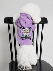 PETSIN 1 件宠物印花运动衫 - 舒适柔软，适合秋季、冬季和早春；非常适合日常时尚、室内休闲、户外散步、家庭出游、季节性活动、节日庆典和可爱的照片拍摄；采用俏皮的宠物印花，提供温暖和有趣的风格。 - 彩色 - 查看 9