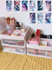 60pcs/set Punk Style Girl Stickers - Multicolor - View 5