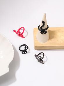 1 Miếng Creative Hợp kim kẽm Thiết kế rắn Nhẫn Đối với phụ nữ Đối với Quà tốt nghiệp - Nhiều màu - Xem 2